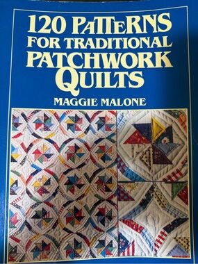 1983 Book 120 Patterns for Traditional Patchwork Quilts